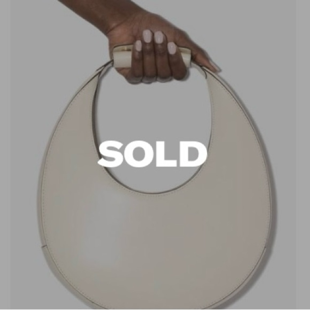 STAUD White Moon Shoulder Bag
